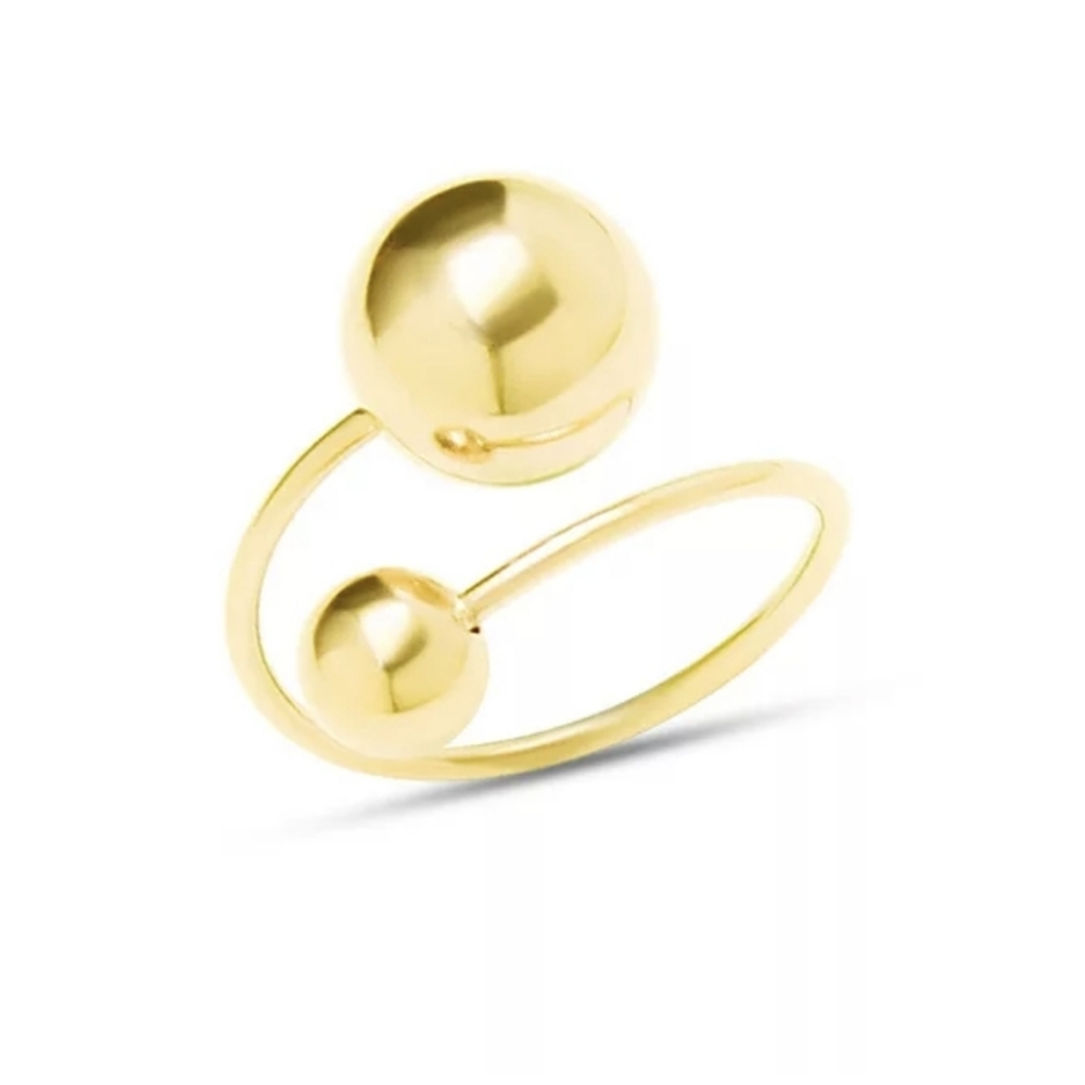 Big And Small SteelBall Opening Ring